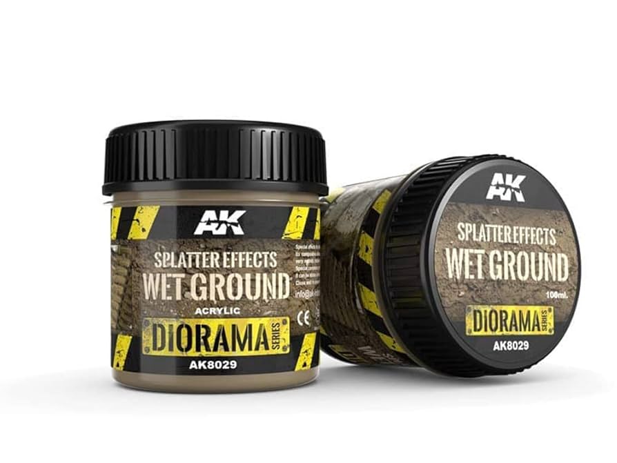 Amazon.com: AK Interactive Diorama AK8029 Wet Ground